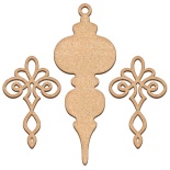 Christmas decor blanks