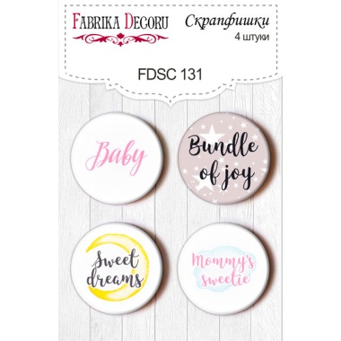 Flair buttons. Set of 4pcs #131
