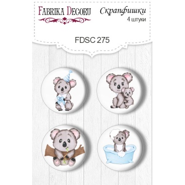 Flair buttons. Set of 4pcs #275
