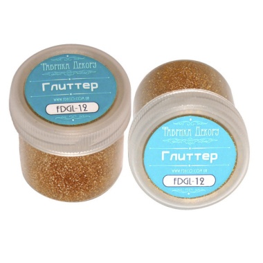 Glitter color bronze
