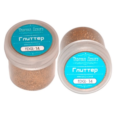 Glitter color  Copper