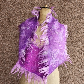 Boa scarf "Lilac"