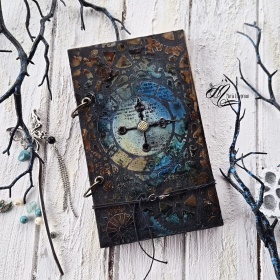 20x12 cm notebook "Time"