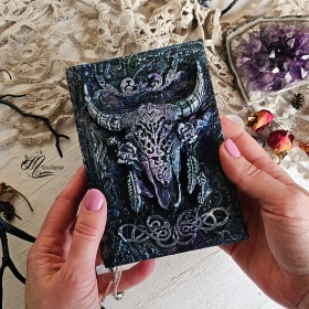 A6 notebook "Boho Darkness"