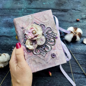 A6 notebook "Lilac Inspiration"