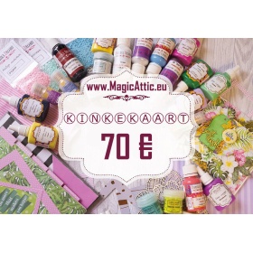 Дигитальная подарочная карточка 70 EUR