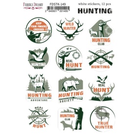 Kit of stickers #149, "Hunting"