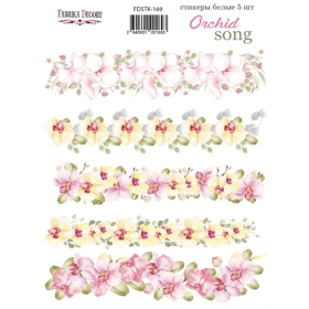 Kit of stickers #169, "Orchid Song"