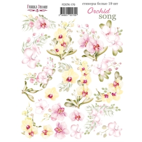 Kit of stickers #170, "Orchid Song"