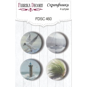  Nuppude komplekt 4 tk #460 "Memories of the Sea"