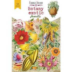 Set of die cuts "Botany Exotic Fruits", 54 pcs