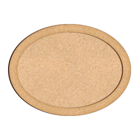 Tahvel Ovaal 20x30cm + tugi