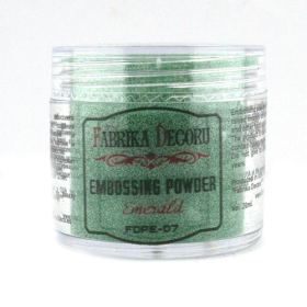 Embossing powder "Emerald"