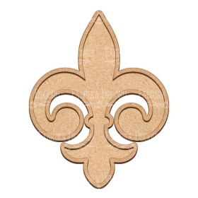 Art board Fleur-de-lis 23,5х30cm