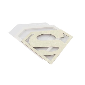 Šeikeri alus "Superman" 11,2x8,6 cm