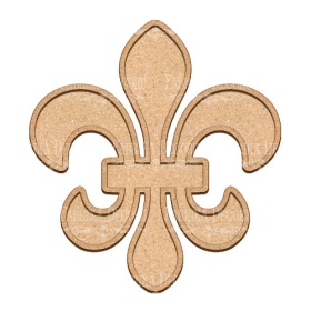 Tahvel Fleur-de-lis 28х30cm