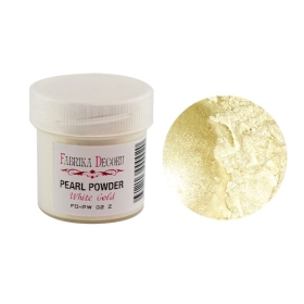 Pearl powder - White gold