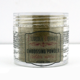 Embossing powder "Golden mirror"