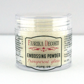 Embossing powder "Transparent glossy"