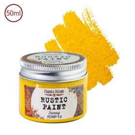 Rustic paint. Color Sunny