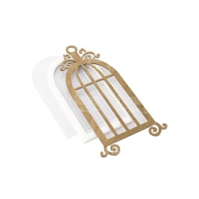 Shaker dimension set "Bird Cage" kraft