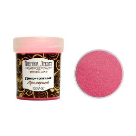 Marble topping "Pink Flamingo" 