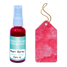 Pearl spray. Color Winter Cherry