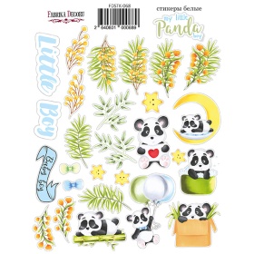 Kit of stickers #068, "My Little Panda Boy"