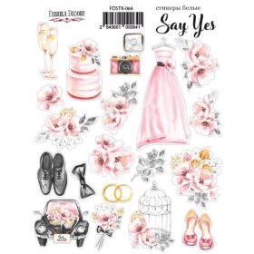 Kit of stickers #064, "Say Yes 1"