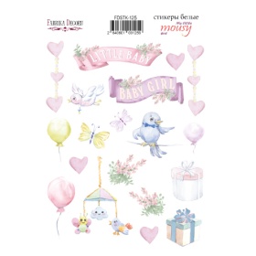 Kit of stickers #125, "My Little Mousy Girl"