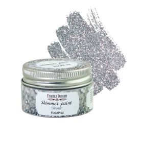 Shimmer paint. Color Silver