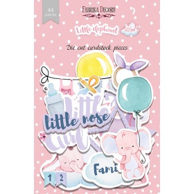 Набор высечек, коллекция "Little Elephant", 44 шт