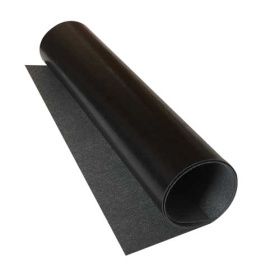 Artificial leather for binding 350x138cm - Glossy Black 