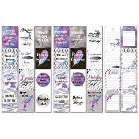 Set of stripes with pictures for decoration "Enjoy Freedom"