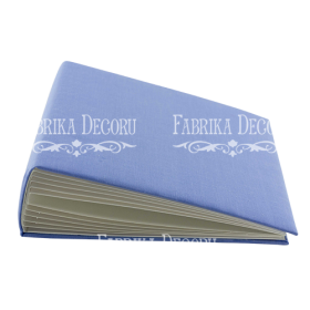 Blank album with a soft fabric cover "Purple"