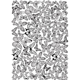 Overlay "Butterflies background"