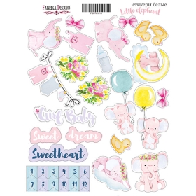 Kit of stickers #013, "Little Elephant"