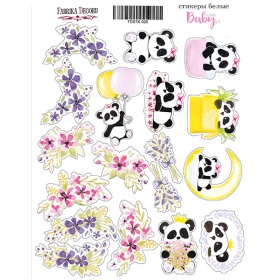 Kit of stickers #026, "My Little Baby Girl"
