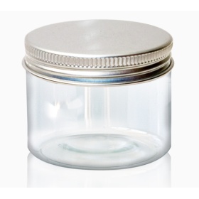 Transparent pot with a tin lid 50 ml