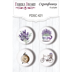 Nuppude komplekt 4 tk #421 "Journey to Provence"