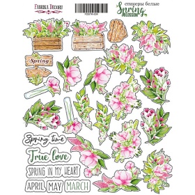 Kit of stickers #004, "Spring Blossom"