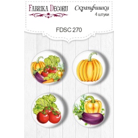 Flair buttons. Set of 4pcs #270 "Soul Kitchen"