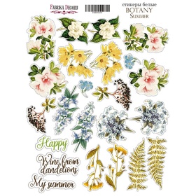 Kit of stickers #011, "Botany Summer"