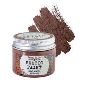 Rustic paint. Color Red wood