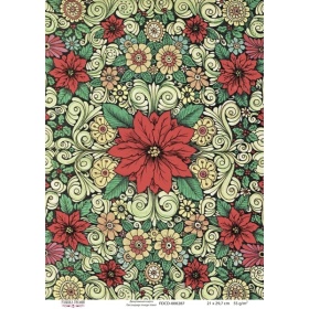 Decoupage card #287 (A4)