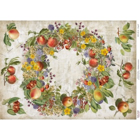 Decoupage card #691 (A3)