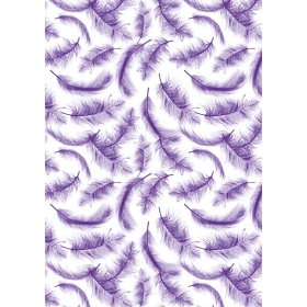 Оверлей "Фиолетовые перья"