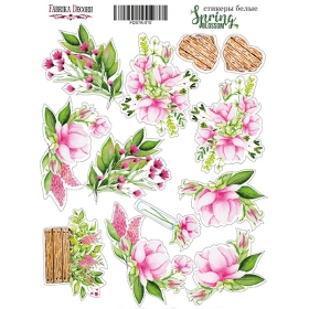Kit of stickers #010, "Spring Blossom"