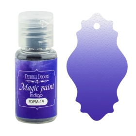 Dry paint "Magic paint" color "Indigo", 15ml
