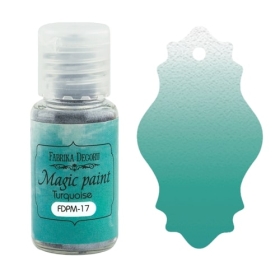 Dry paint "Magic paint" color "Turquoise", 15ml